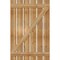 Ekena Millwork Spaced Board-n-Batten Shutters w/Z-Bar, Rough Sawn Western Red Cedar, 34 3/4W x 53H, PR RBS06Z35X053RWR - alternate 2